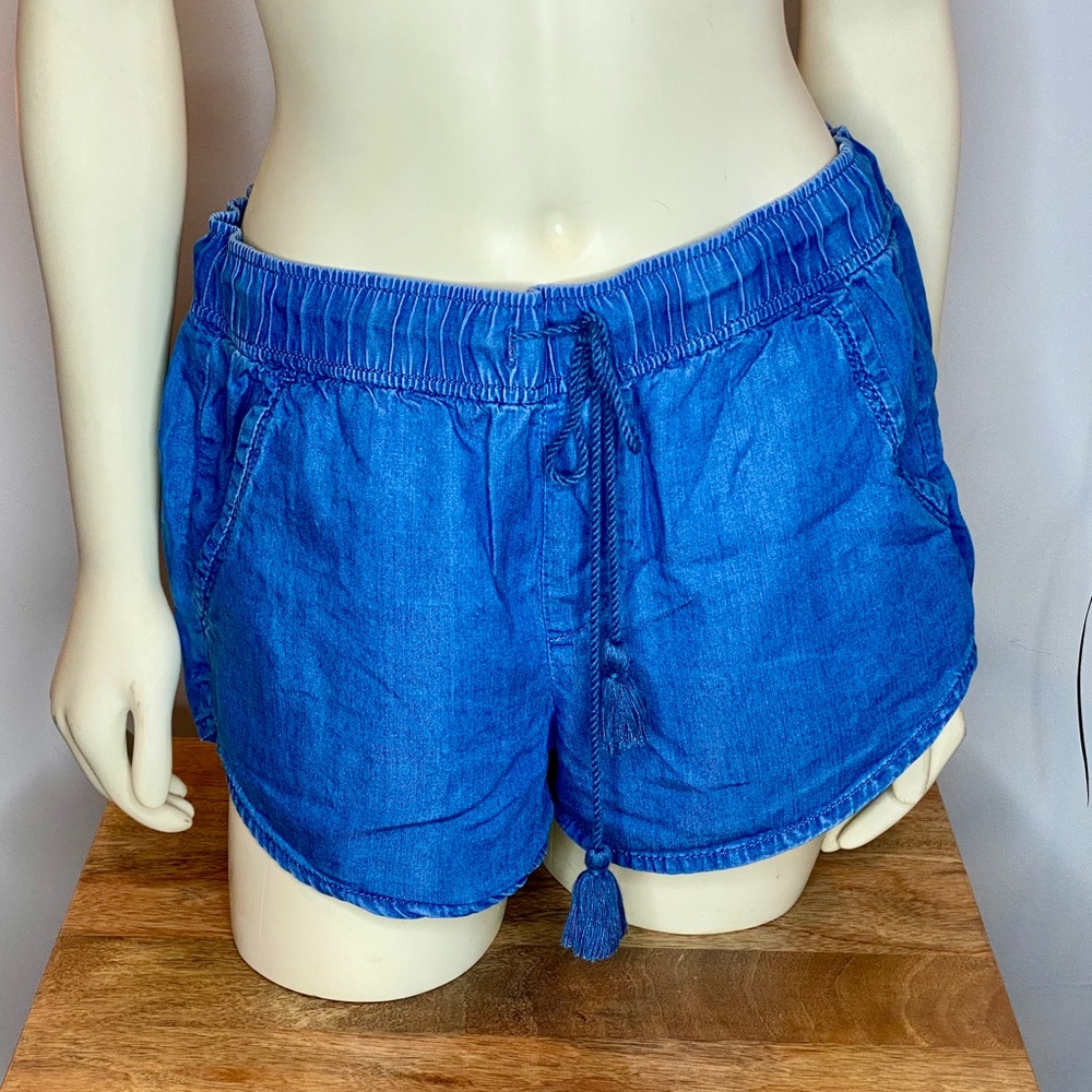LOFT | Chambray Denim Shorts